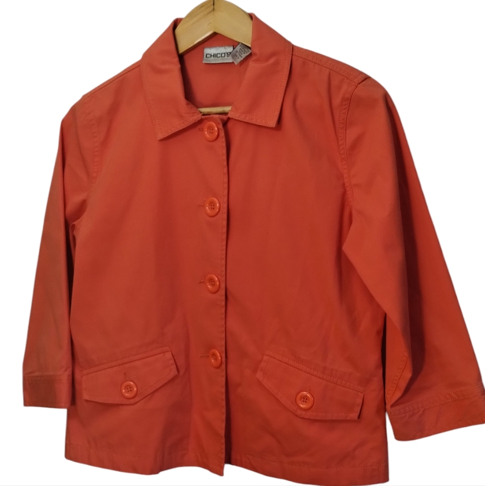 Chico's 3/4 Sleeve Jacket